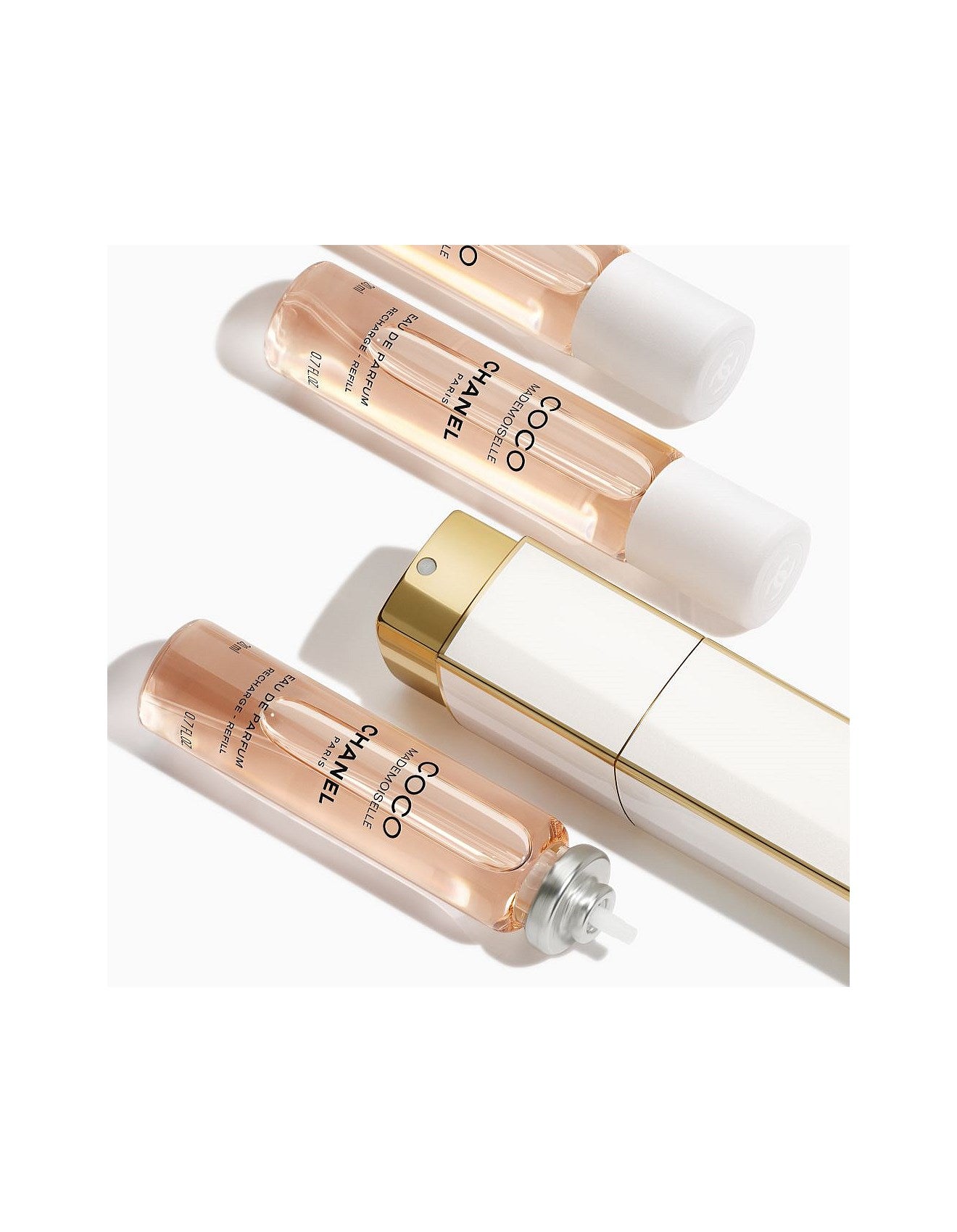 COCO MADEMOISELLE Twist and Spray Refillable Bottle - Eau de Parfum 3X20ml
