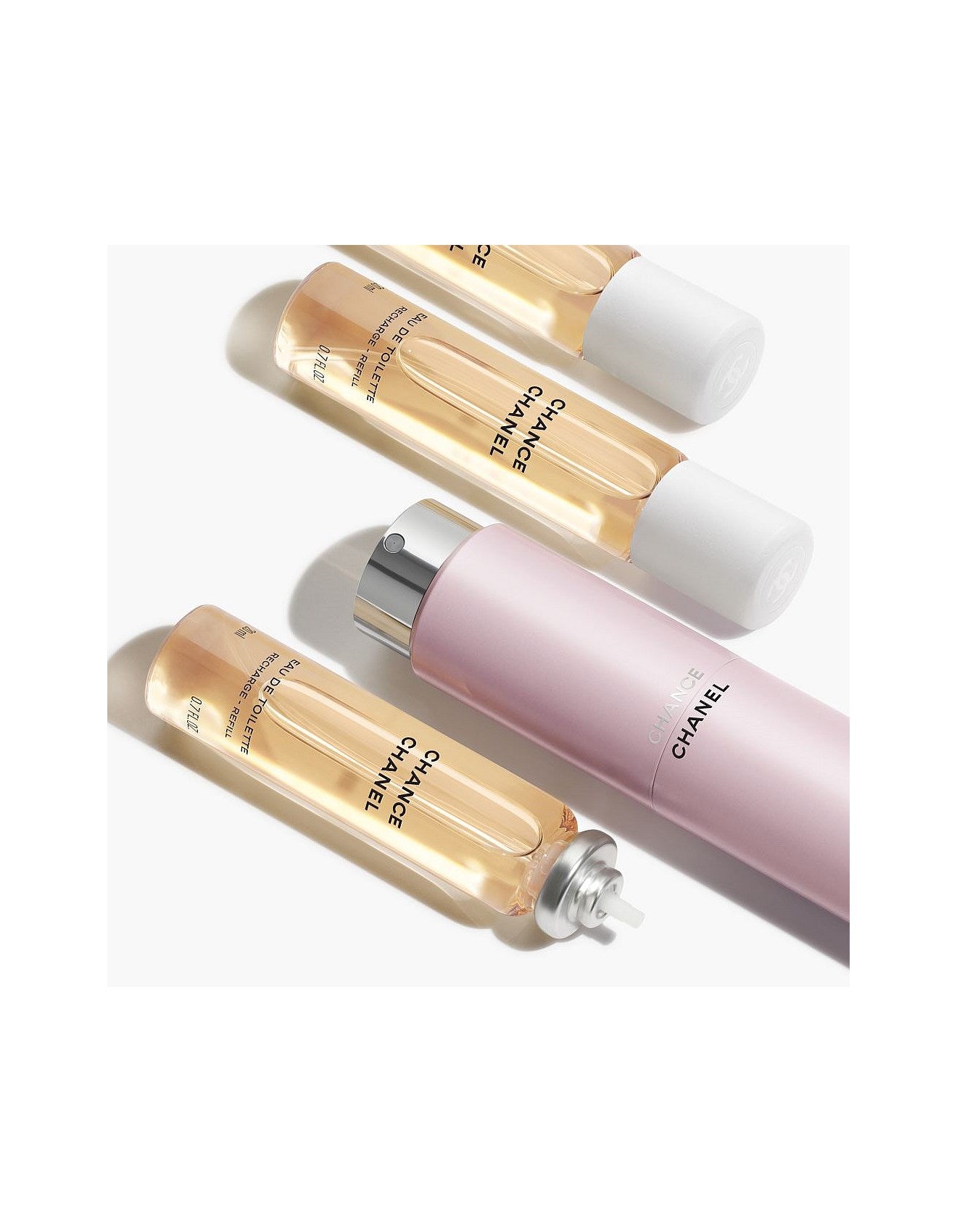 CHANCE Twist and Spray Refillable Bottle - Eau de Toilette 3X20ml
