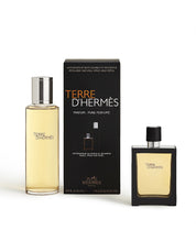 TERRE D'HERMES PURE PERFUME 30ML +REFILL 125ML