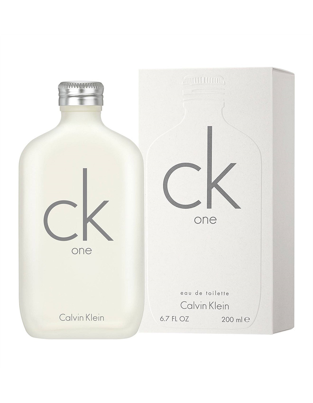 CK ONE EAU DE TOILETE SPRAY 200ML