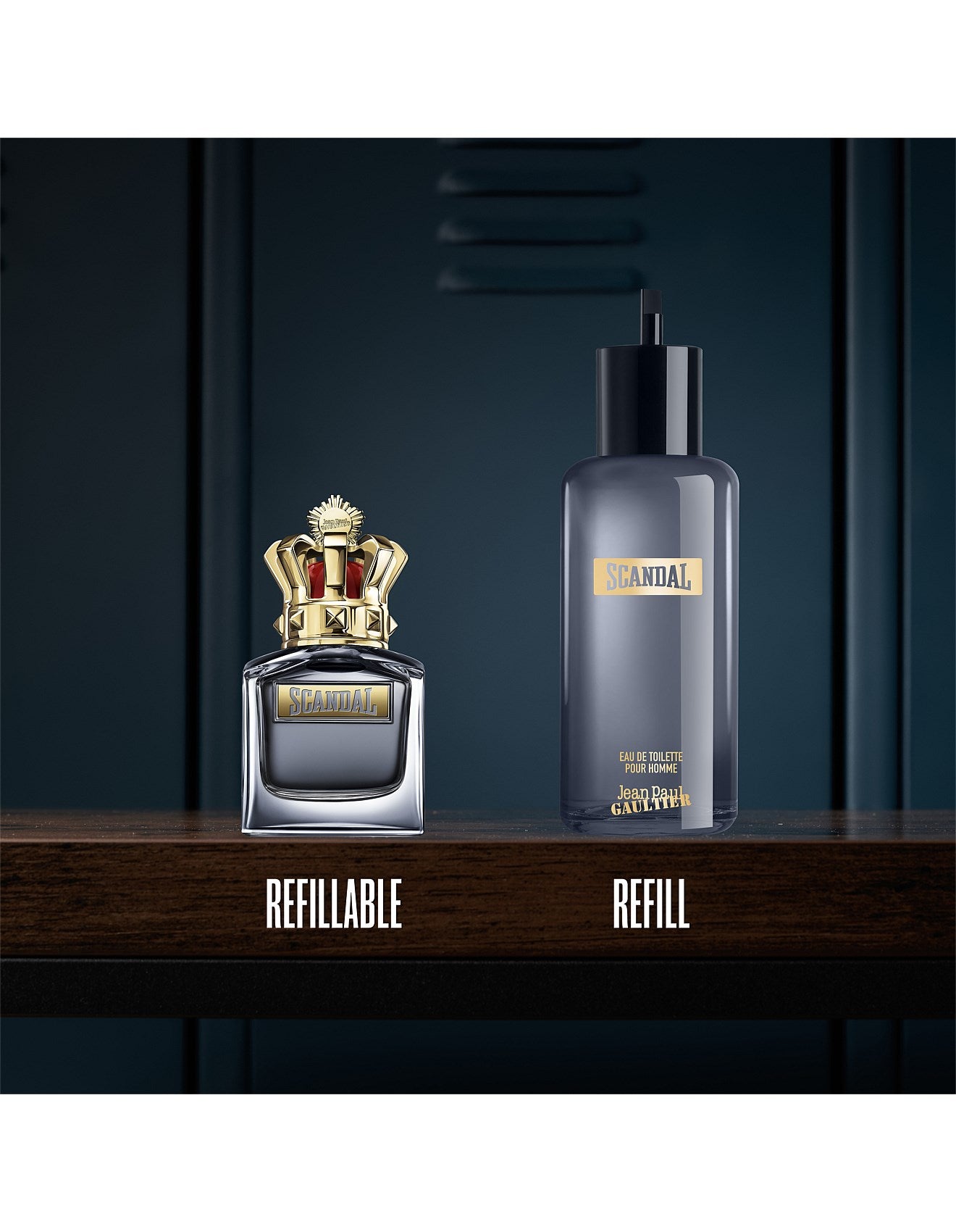 JEAN PAUL GAULTIER SCANDAL POUR HOMME EDT 200ML REFILL