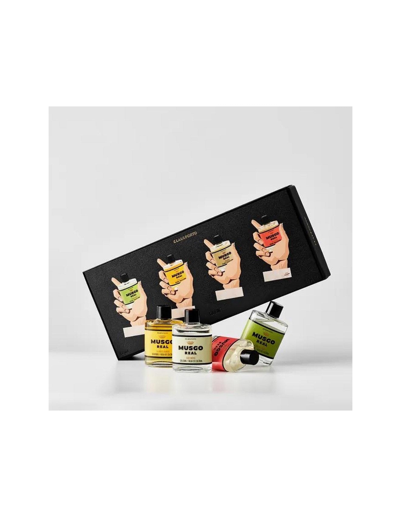 MUSGO REAL COLOGNE GIFT BOX 4 X 30ML