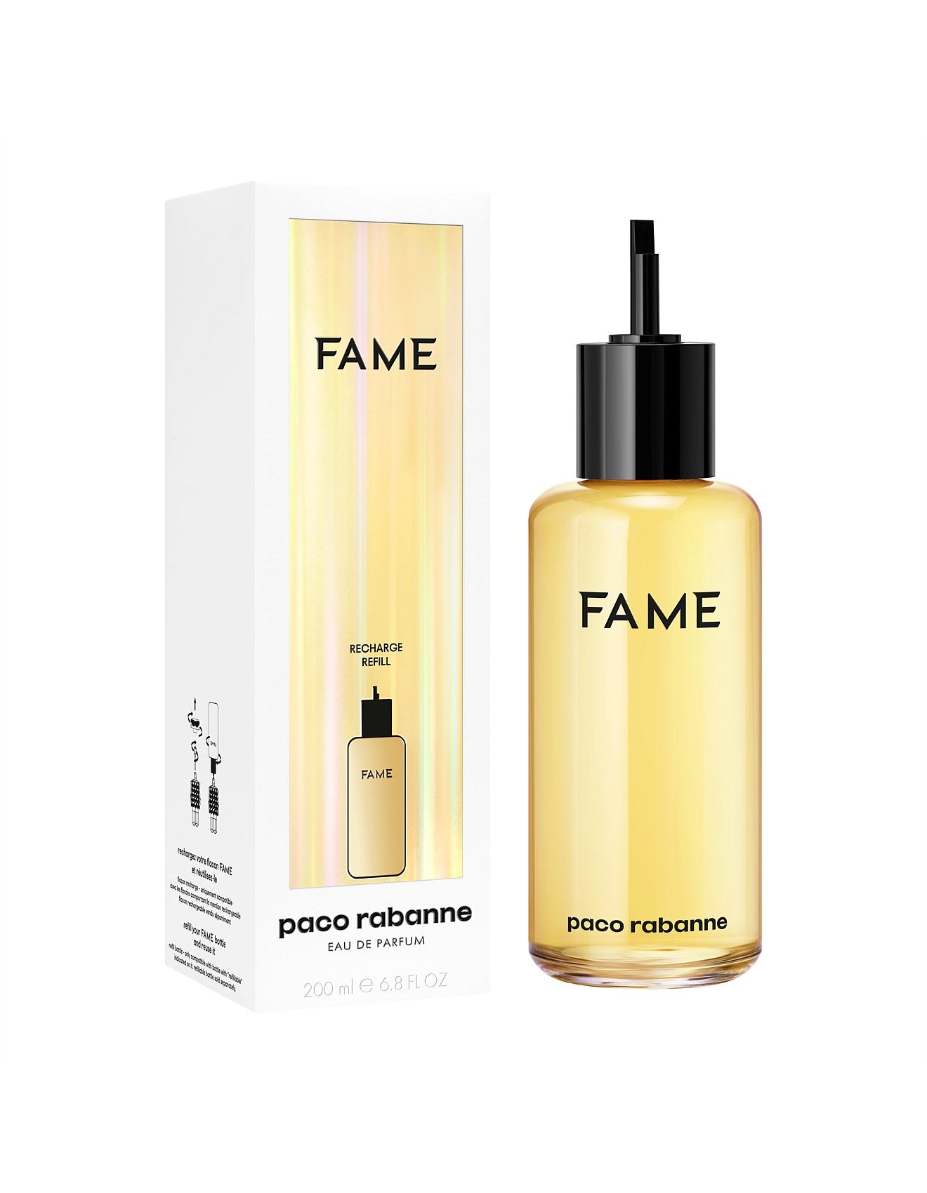 RABANNE FAME EDP REFILL BOTTLE 200ML