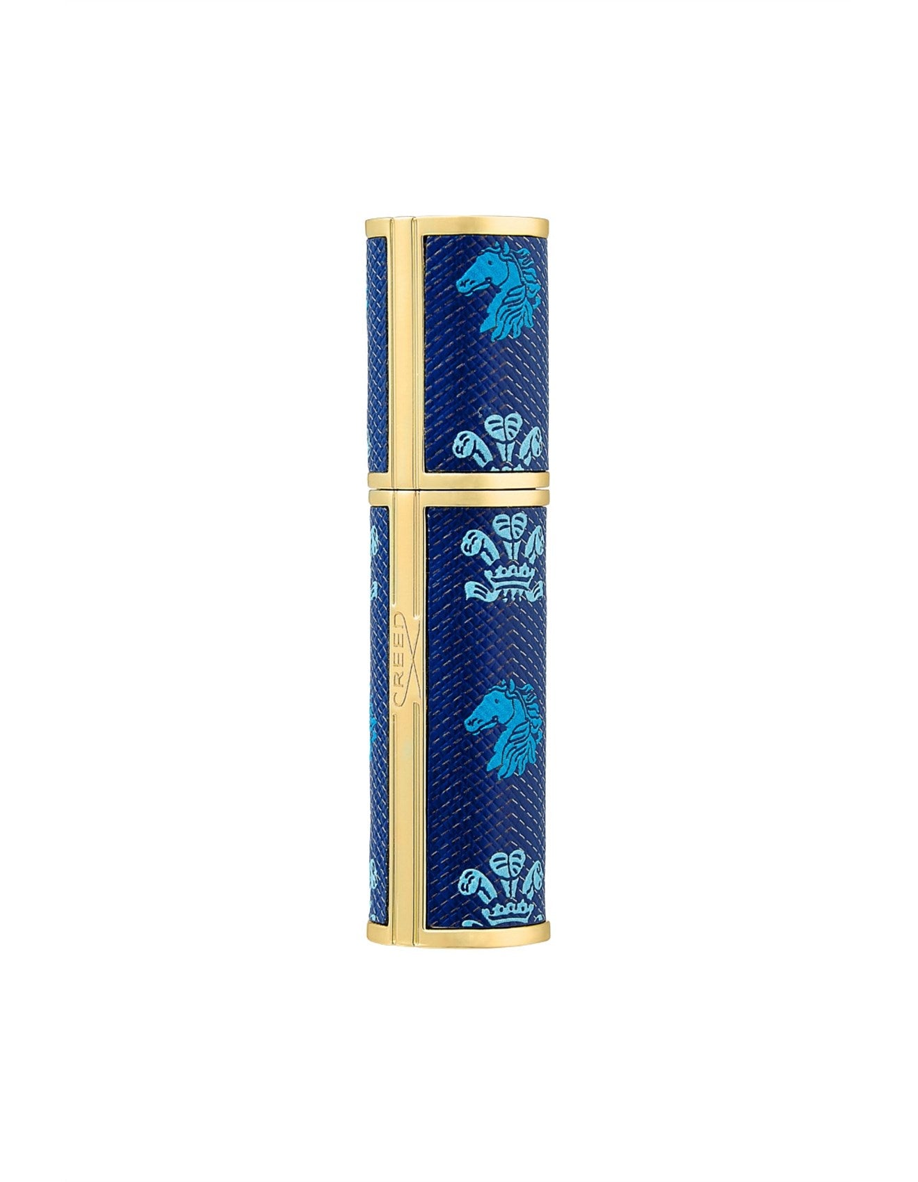 REFILLABLE LEATHER ATOMISER BLUE 5ML