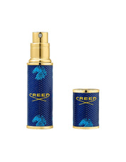 REFILLABLE LEATHER ATOMISER BLUE 5ML