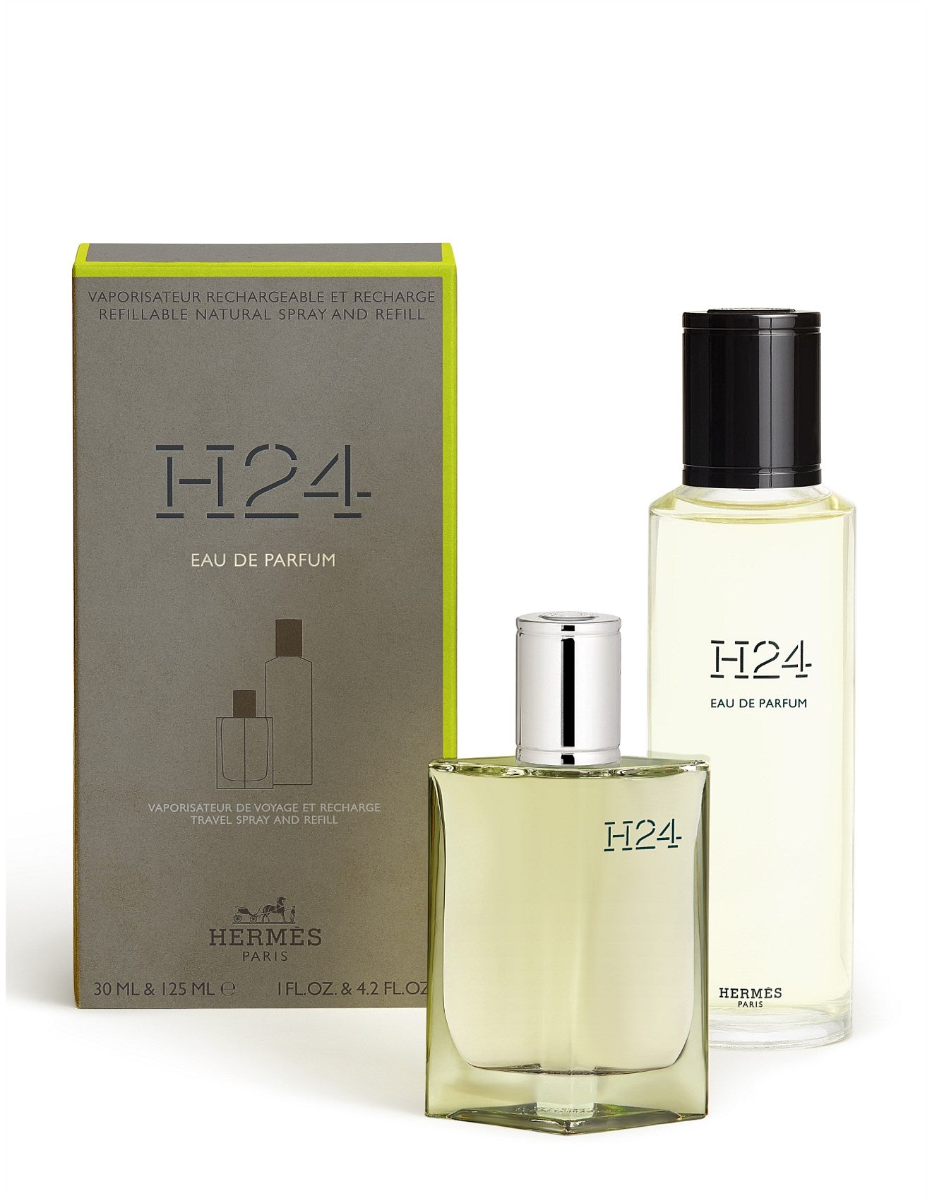 HERMES H24 EDP DUO KIT 30ML AND 125ML REFILL