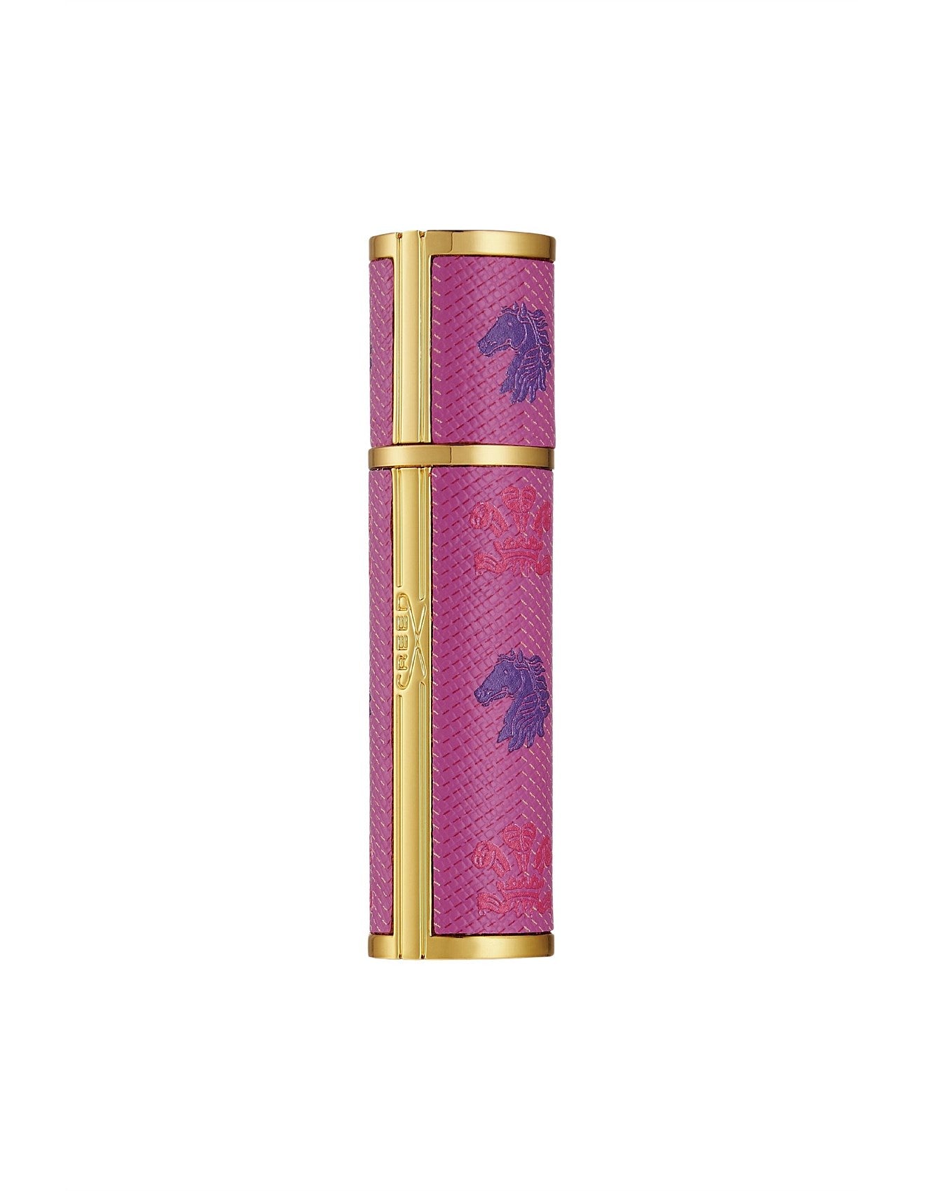 REFILLABLE LEATHER ATOMISER PINK 5ML