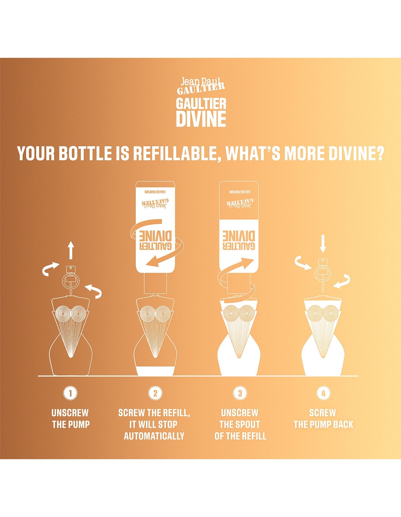 GAULTIER DIVINE REFILL 200ML