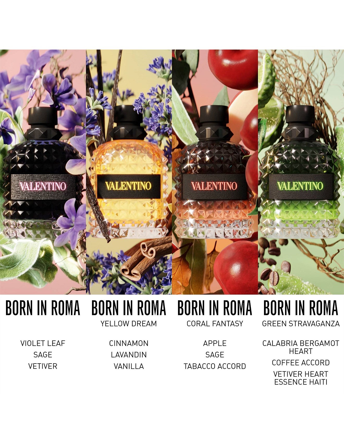 BORN IN ROMA UOMO GREEN EDT 50ML