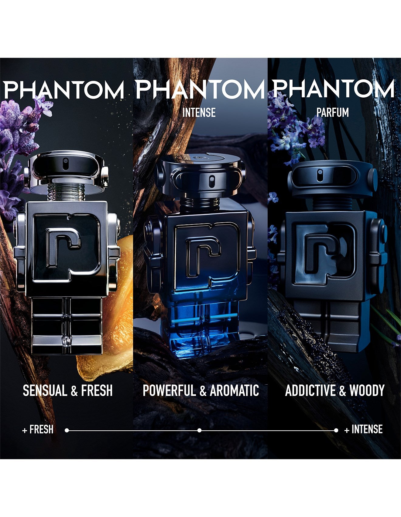 PHANTOM EDP INTENSE 150ML REFILLABLE BOTTLE