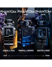 PHANTOM EDP INTENSE 150ML REFILLABLE BOTTLE