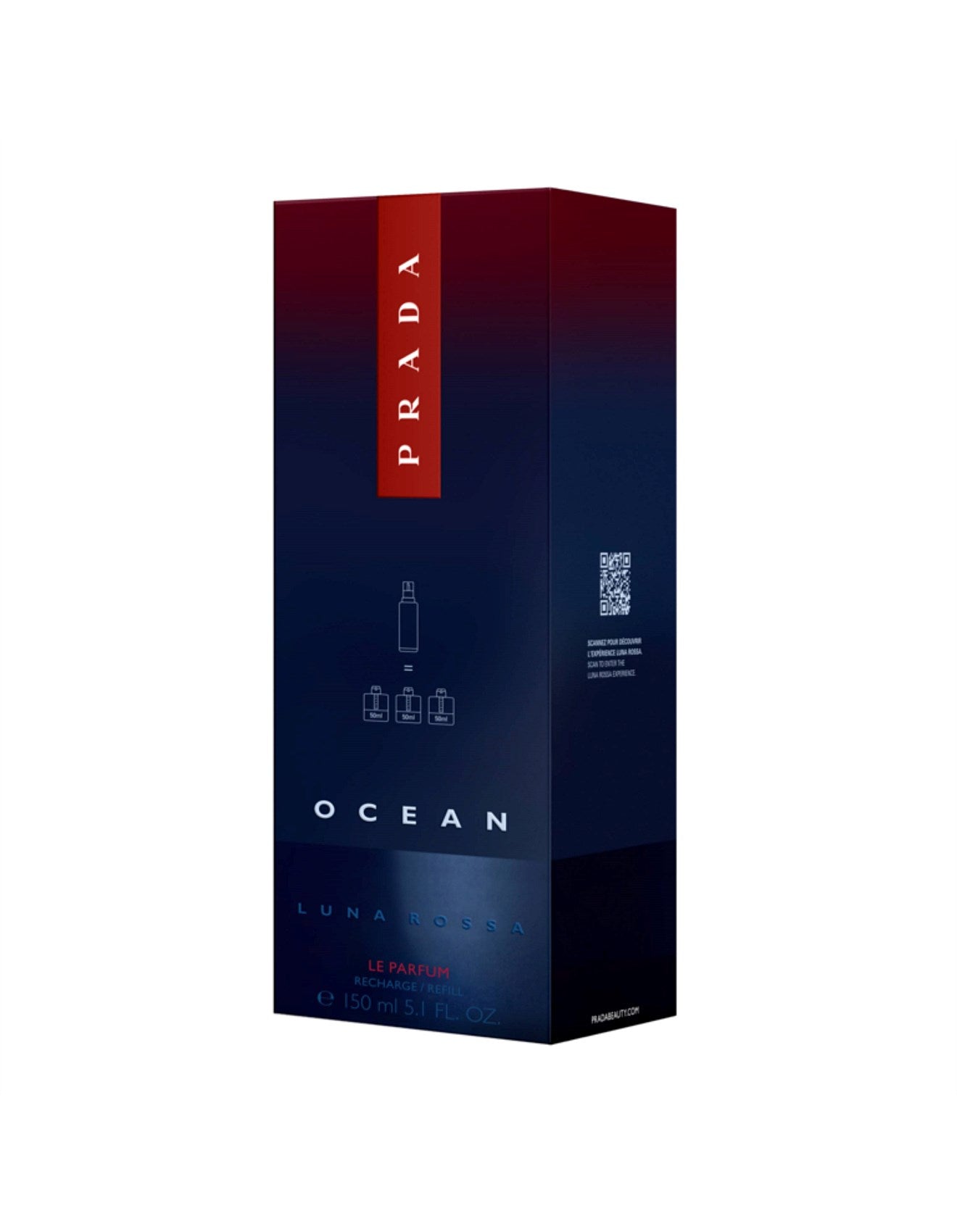 PRADA LUNA OCEAN PARFUM 150ML REFILL