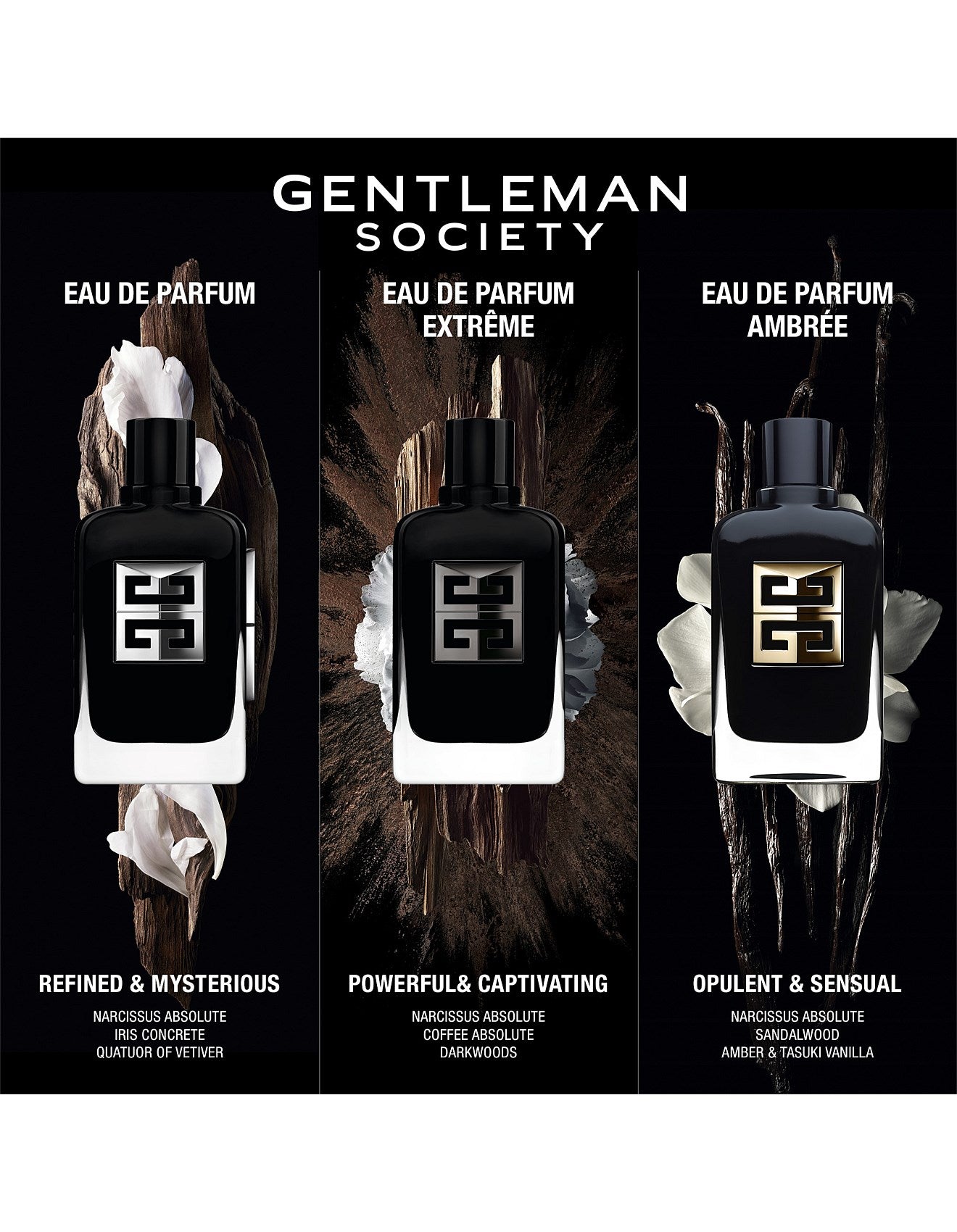 GENTLEMAN SOCIETY EAU DE PARFUM AMBREE 60ML
