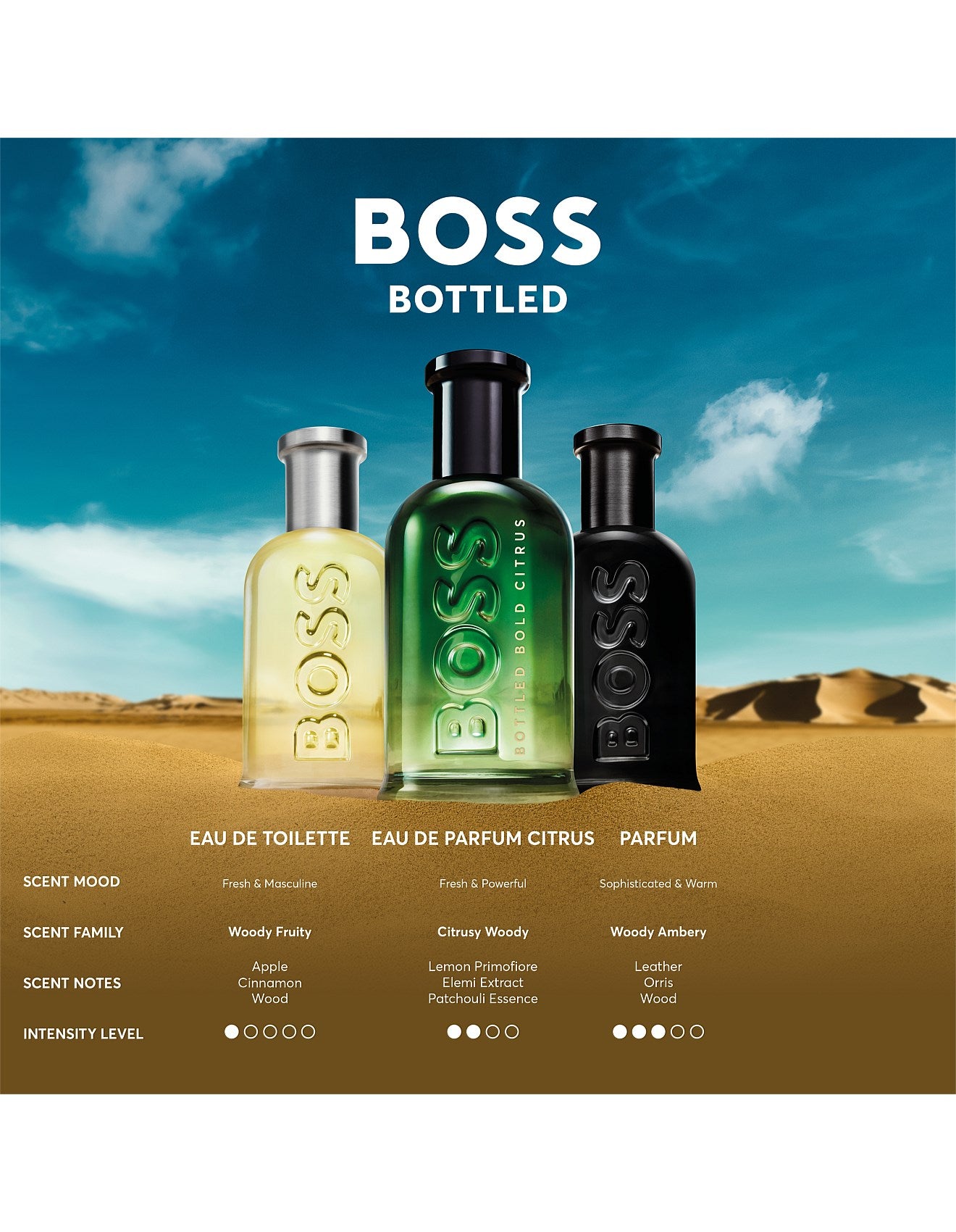 BOTTLED BOLD CITRUS EAU DE PARFUM FOR MEN 100ML