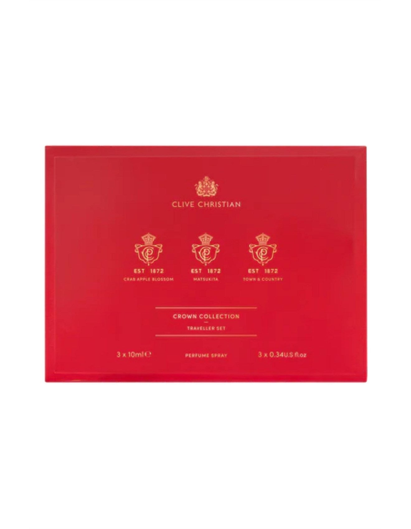 CROWN COLLECTION TRAVELLERS SET (3X10ML)