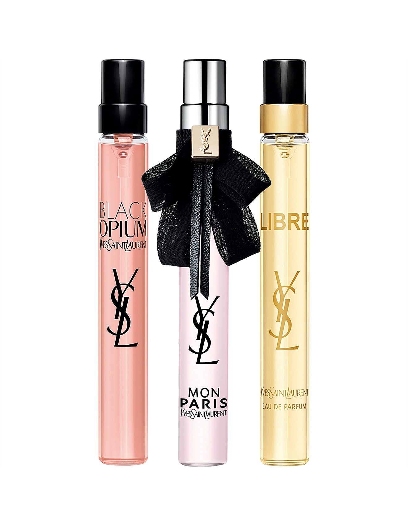 X25 YSL DISCOVERY EDP 10ML SET (OPIUM, MON PARIS & LIBRE)