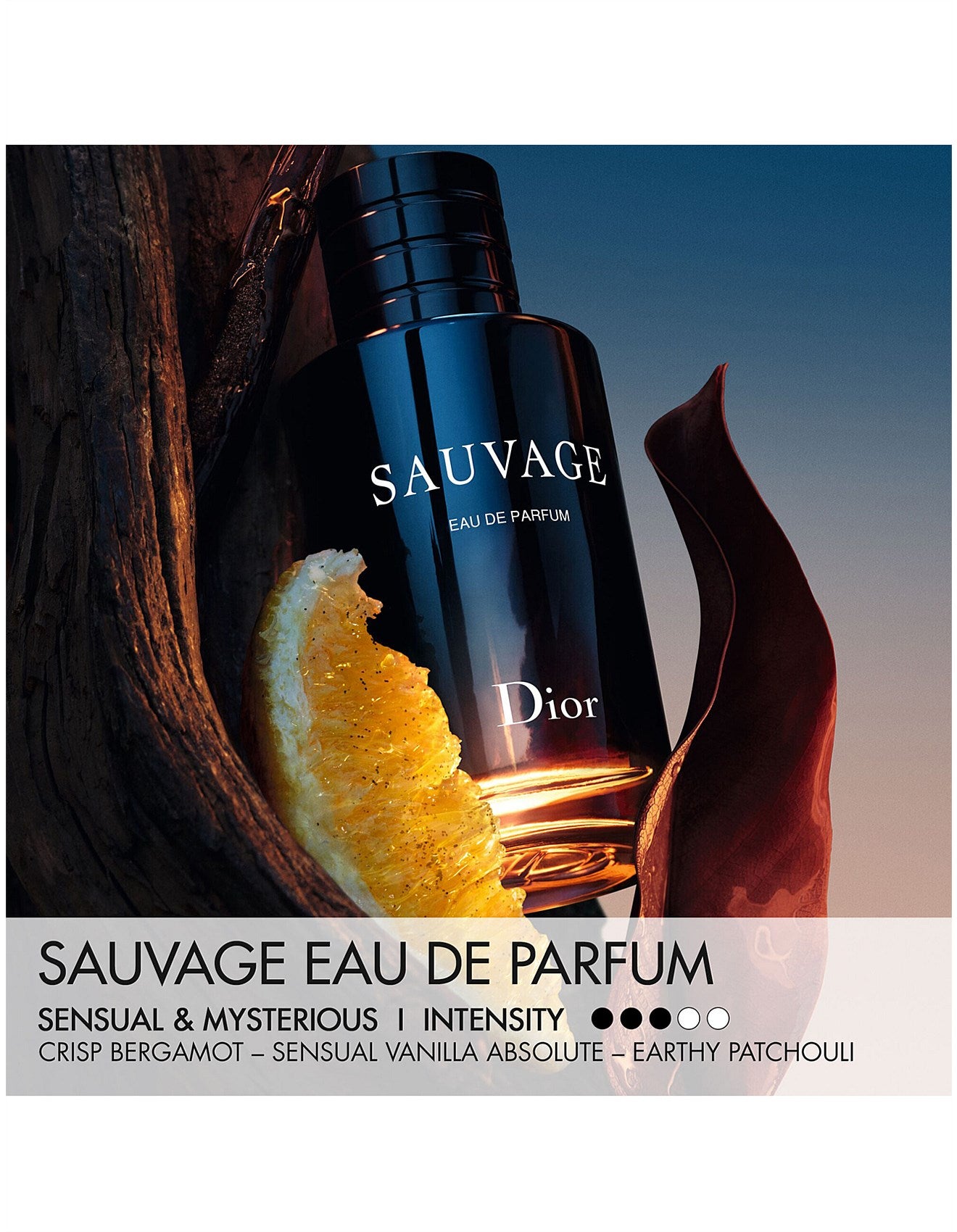 SAUVAGE EDP 100ML PRE WRAP