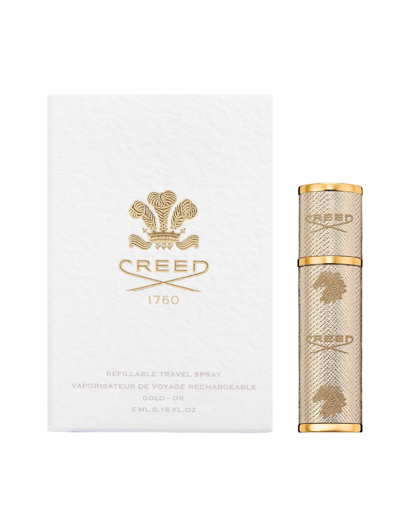 GOLD 5ML REFILLABLE ATOMISER