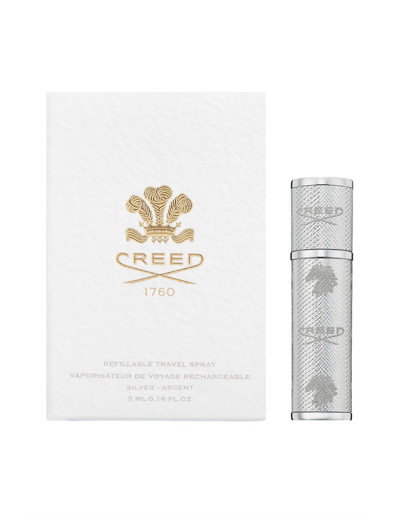 SILVER 5ML REFILLABLE ATOMISER