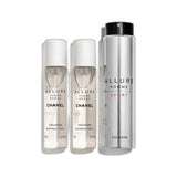 ALLURE HOMME SPORT Twist and Spray Refillable Bottle - Cologne 3x
