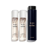 BLEU DE CHANEL Twist and Spray Refillable Bottle - Parfum 3x
