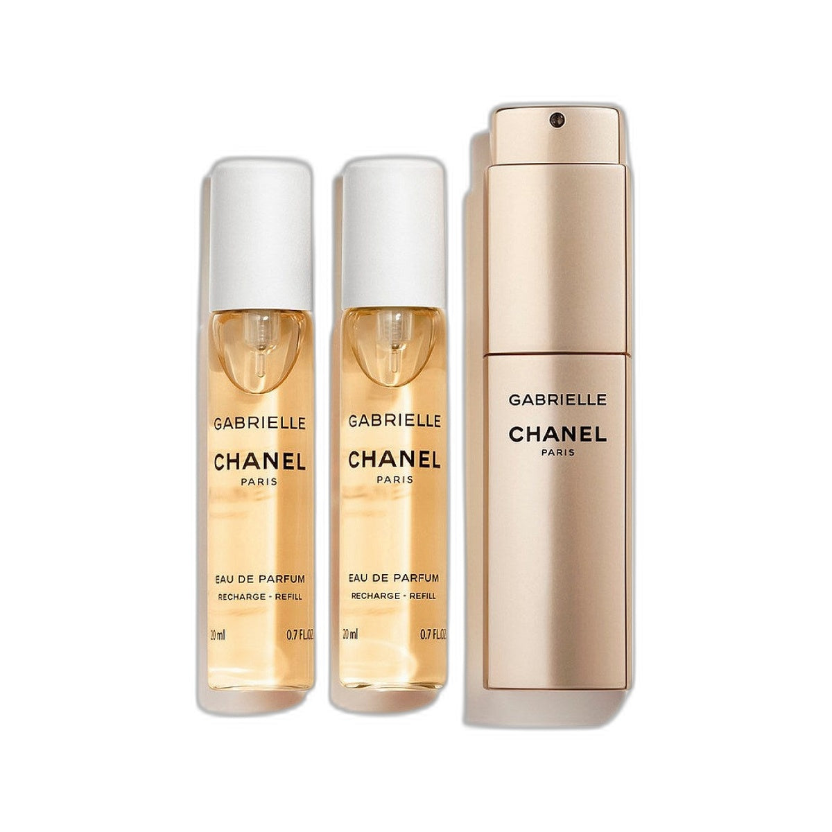 GABRIELLE CHANEL Twist and Spray Refillable Bottle - Eau de Parfum 3X20ml