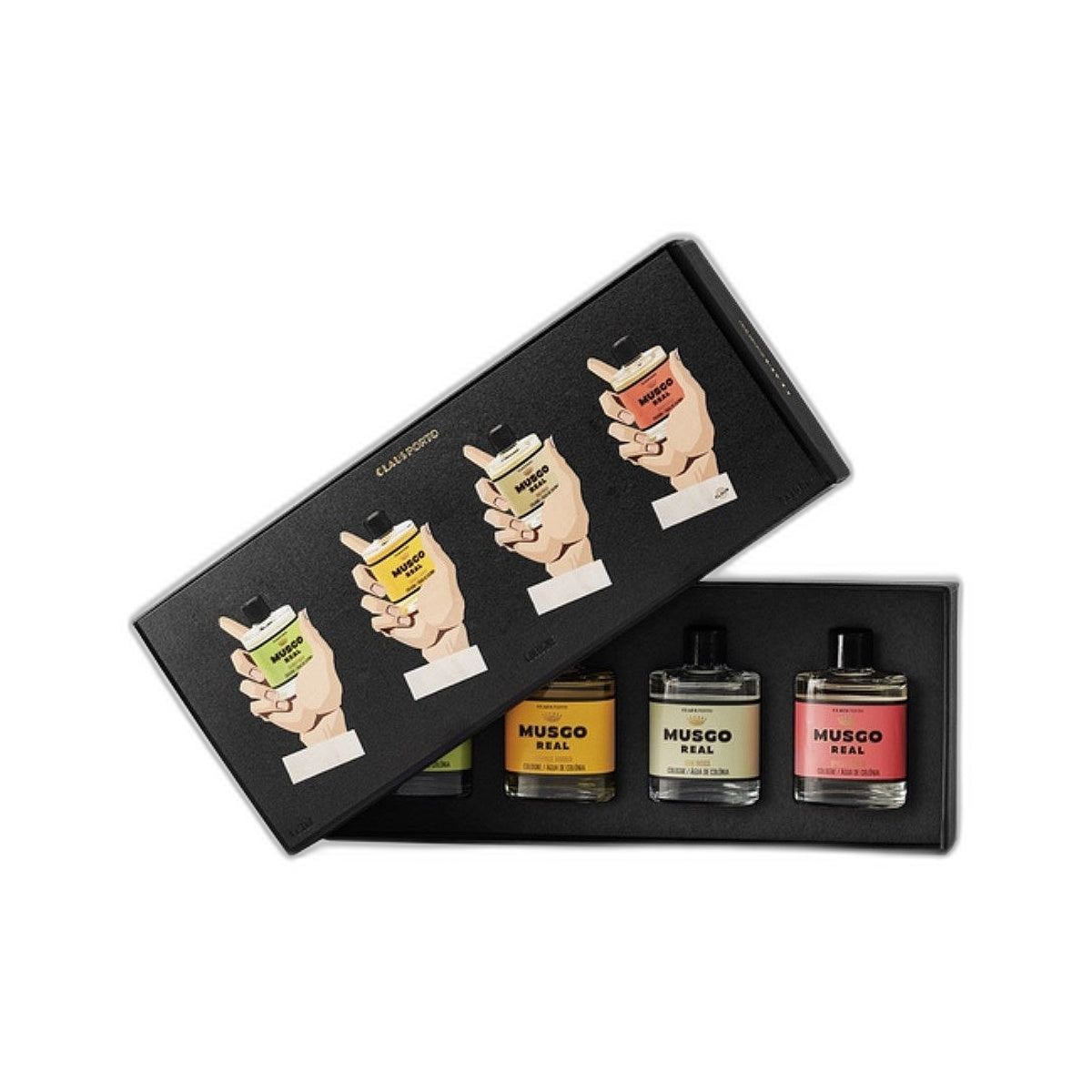 MUSGO REAL COLOGNE GIFT BOX 4 X 30ML