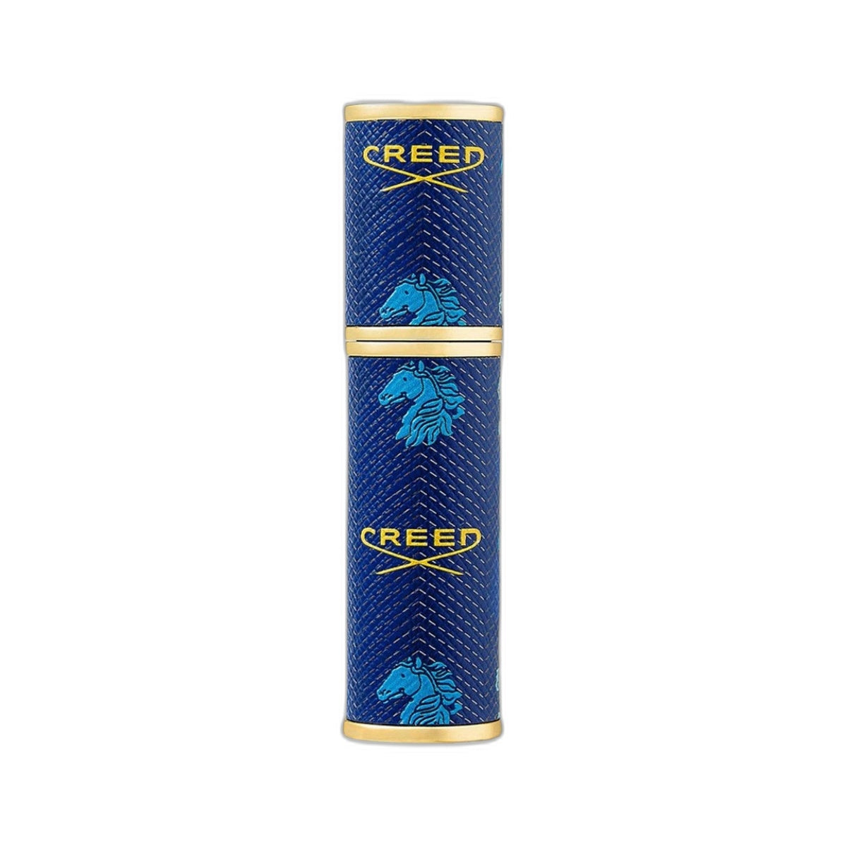 REFILLABLE LEATHER ATOMISER BLUE 5ML