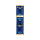 REFILLABLE LEATHER ATOMISER BLUE