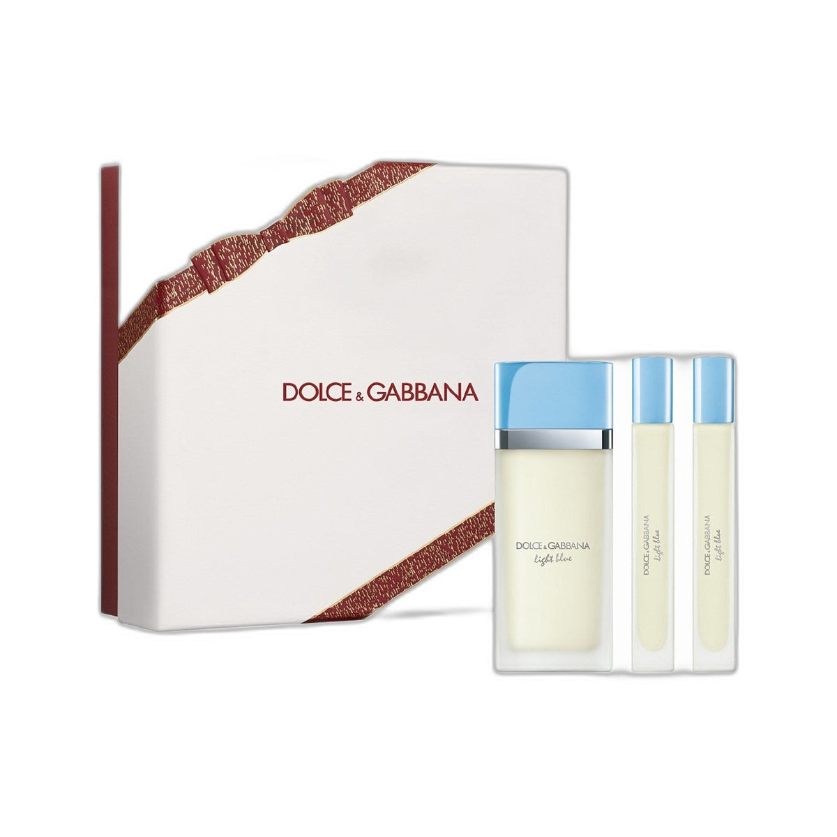 LIGHT BLUE SET (EDT 50ML + EDT 10ML + EDT 10ML)