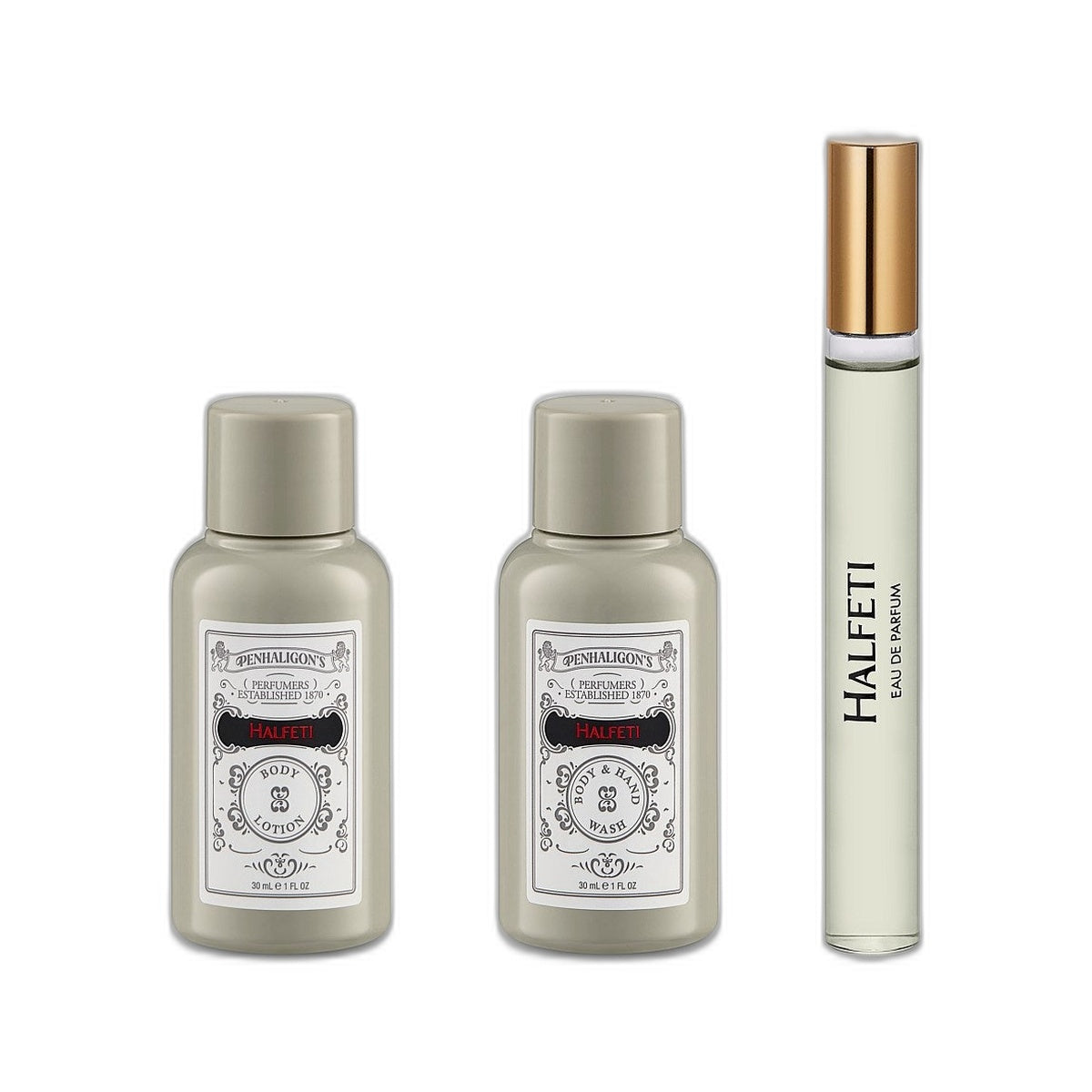 HALFETI TRAVEL SET (10ML FRAGRANCE + 30ML BODY & HAND DUO)