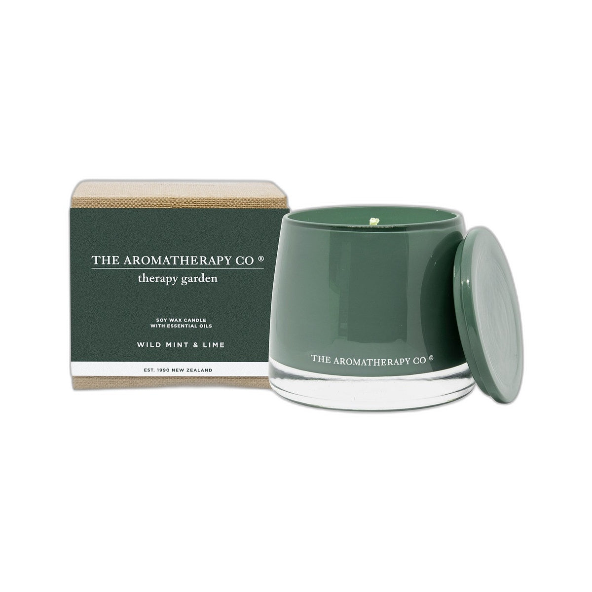THERAPY GARDEN CANDLE WILD MINT & LIME