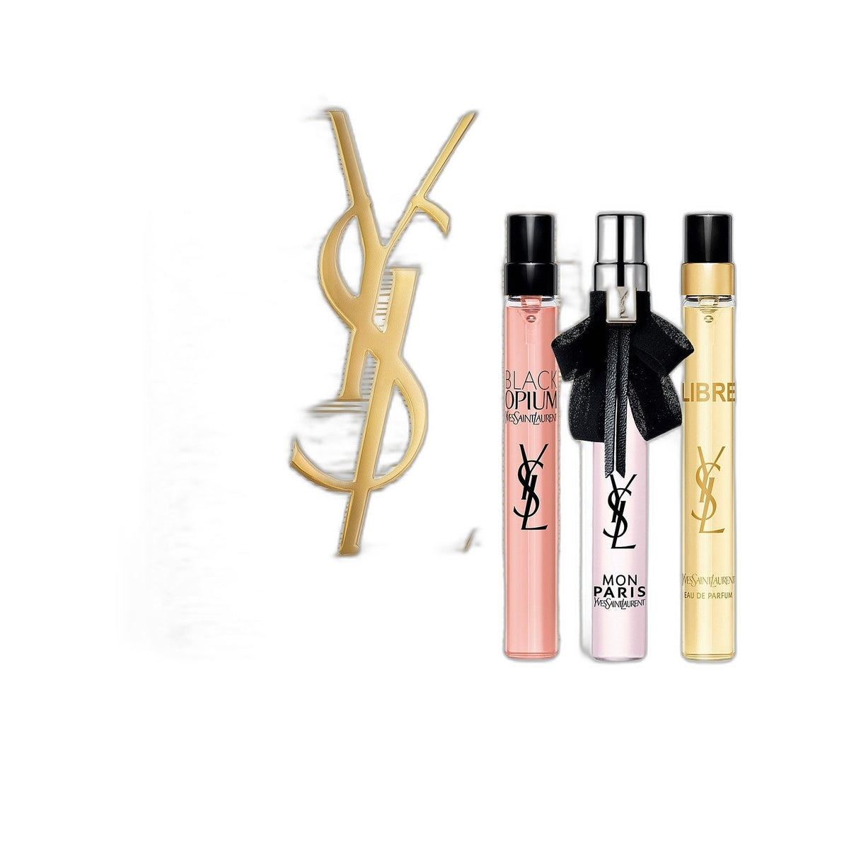 X25 YSL DISCOVERY EDP 10ML SET (OPIUM, MON PARIS & LIBRE)